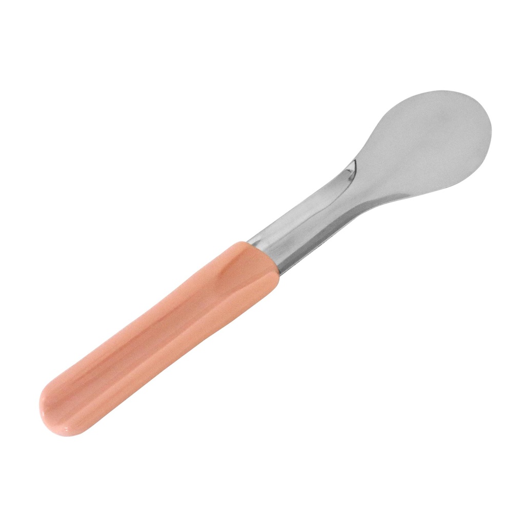 [195190] Eisspachtel aus Edelstahl, 300 mm, rosa