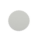 5 x 100 Tortenunterlagen, Pappe [rc] rund Ø 20 cm weiss