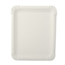 2 x 250 Teller, Pappe [ff] eckig 16,5 cm x 20 cm weiss