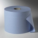 2 Putzrollen, 2-lagig extranassfest 380 m x 21,5 cm blau 1.000 Abrisse 38 x 21,5 cm, Hülse Ø 7 cm