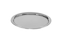 Serviertablett oval, Edelstahl, 220 x 285 mm