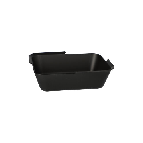 [97040] 6 x 16 "Circulware" Mehrweg-Schalen Mix & Match eckig 4,7 cm x 15,6 cm x 11,7 cm schwarz