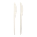 20 x 50 Messer "Folia" C-PLA 19 cm weiss