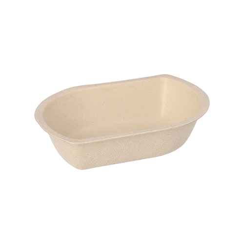 [97078] 16 x 50 Snacktrays Zuckerrohr 3,1 cm x 9,7 cm x 13,2 cm natur