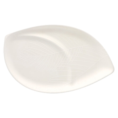 [97092] 4 x 50 Teller "Folia" Zuckerrohr 2-geteilt 1,5 cm x 30 cm x 47,2 cm