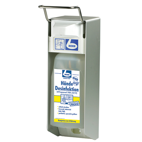 [98233] 4 x "Dr. Becher" Wandspender mit Aluminiumgehäuse