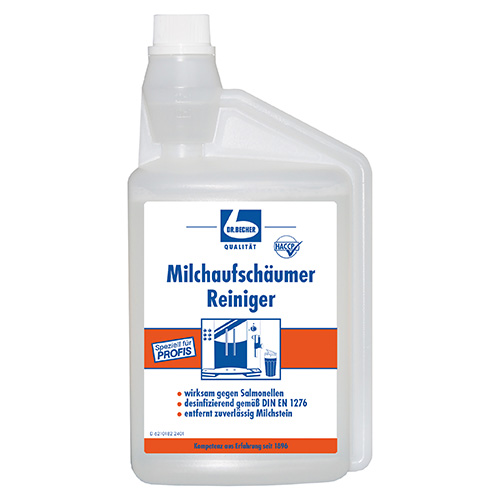 [98332] 8 x "Dr. Becher" Milchaufschäumer Reiniger 1 l transparent