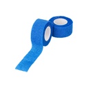 12 x 9 Rollen Pflaster / Bandagen selbsthaftend 5 m x 2,5 cm blau