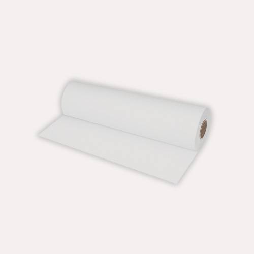 [5056] PREMIUM Tischläufer – Airlaid, 24 m, perforiert, weiß