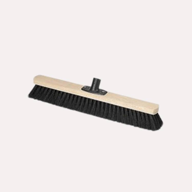 [8317] Saalbesen Power Stick, Naturhaar, 40cm