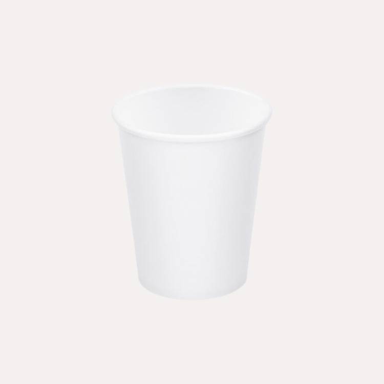 [8083] Pappbecher 0,4/16oz weiß