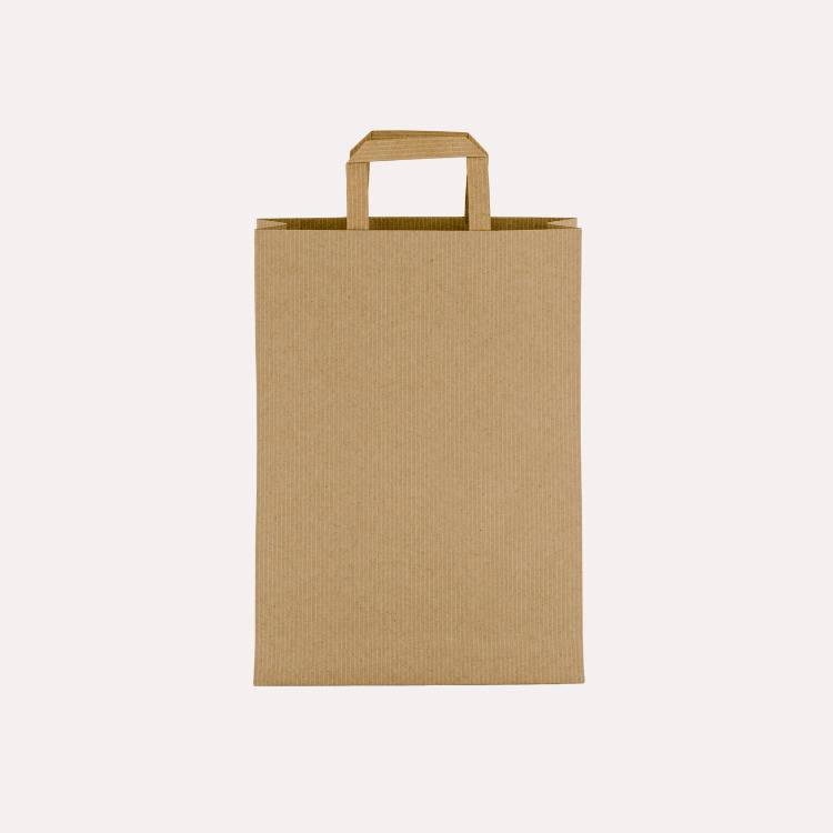 [8354] Papiertragetasche 26+17x25cm