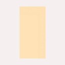 Zelltuchserviette 33x33 cm, 3-lagig, champagner, 1/8 Falz