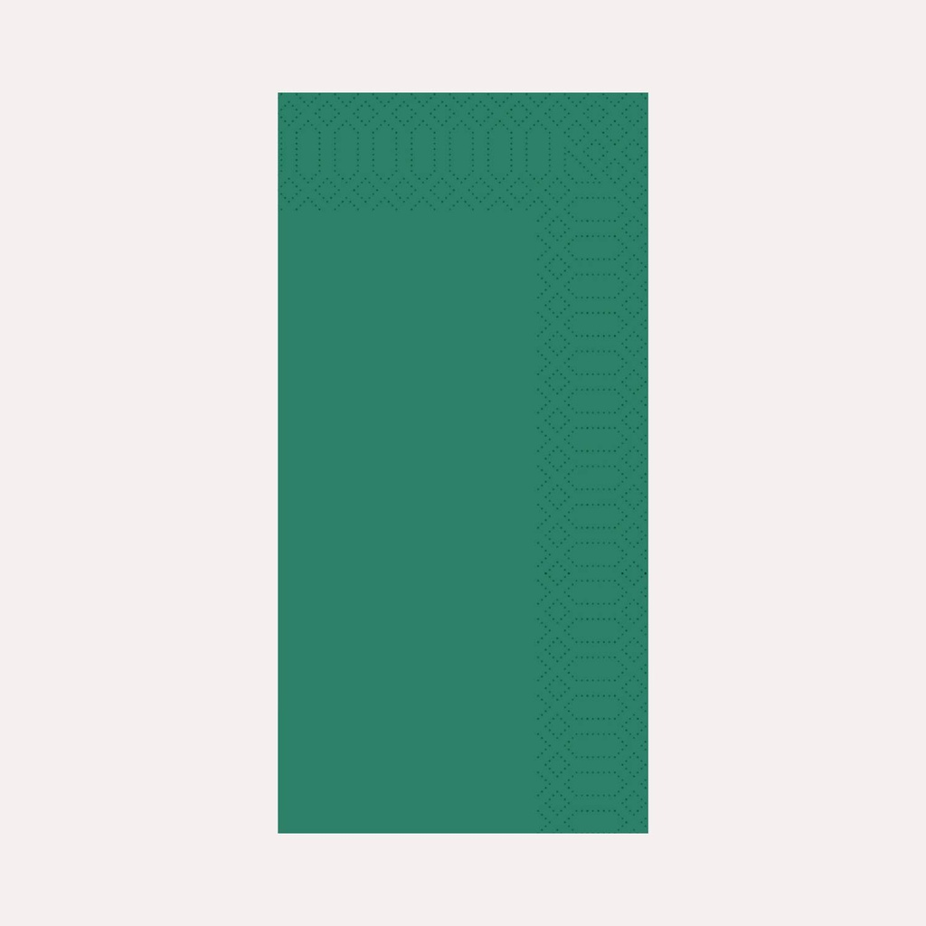 [8176] Zelltuchserviette 33x33 cm, 3-lagig, grün, 1/8 Falz