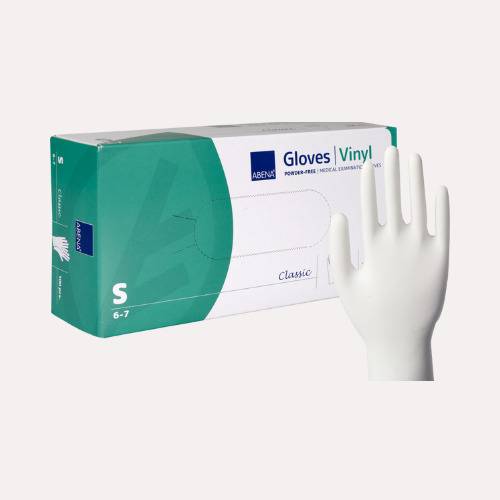 [8069] Einweghandschuhe Vinyl S