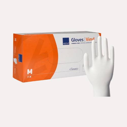 [8066] Einweghandschuhe Vinyl M