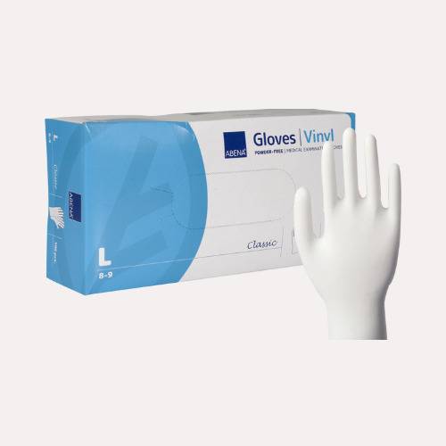 [8067] Einweghandschuhe Vinyl L
