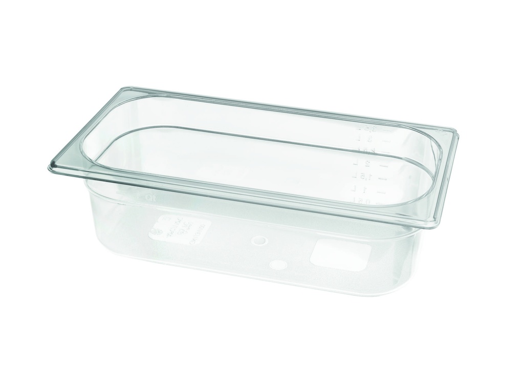 [530121] GN 1/3 Behälter aus Polycarbonat, 325 × 176 × 100 mm