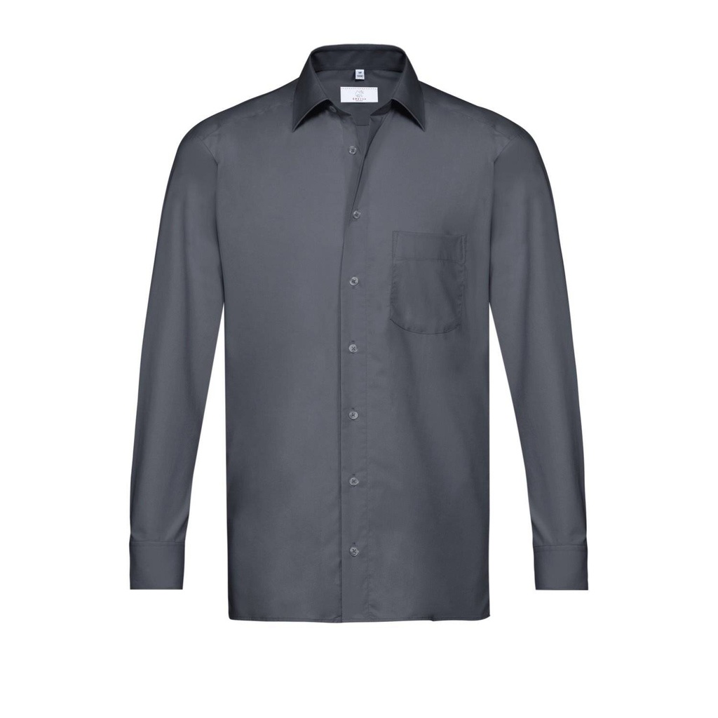 [29-6665-1120-011] Basic-Hemd, anthrazit