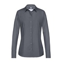 Basic-Bluse, anthrazit