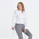 Bluse mit Mandarin-Stehkragen, 2 Farben