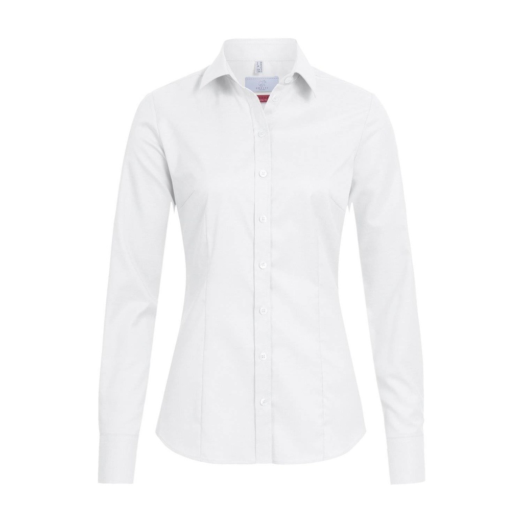 [29-6516-1120-090] Basic-Bluse, weiß