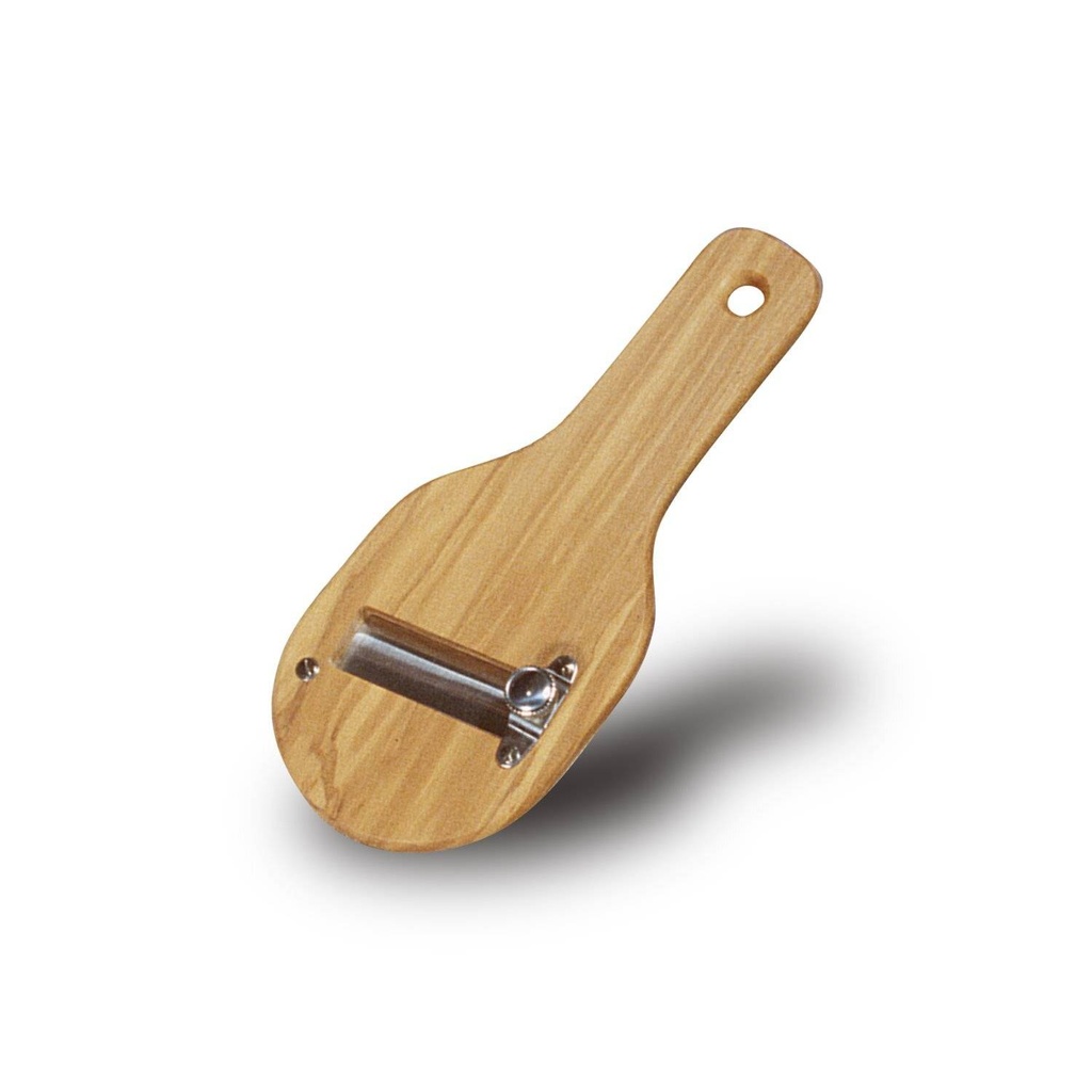 [2301-1201] MONATS-ANGEBOT Trüffelhobel ''Bron'', Olivenholz