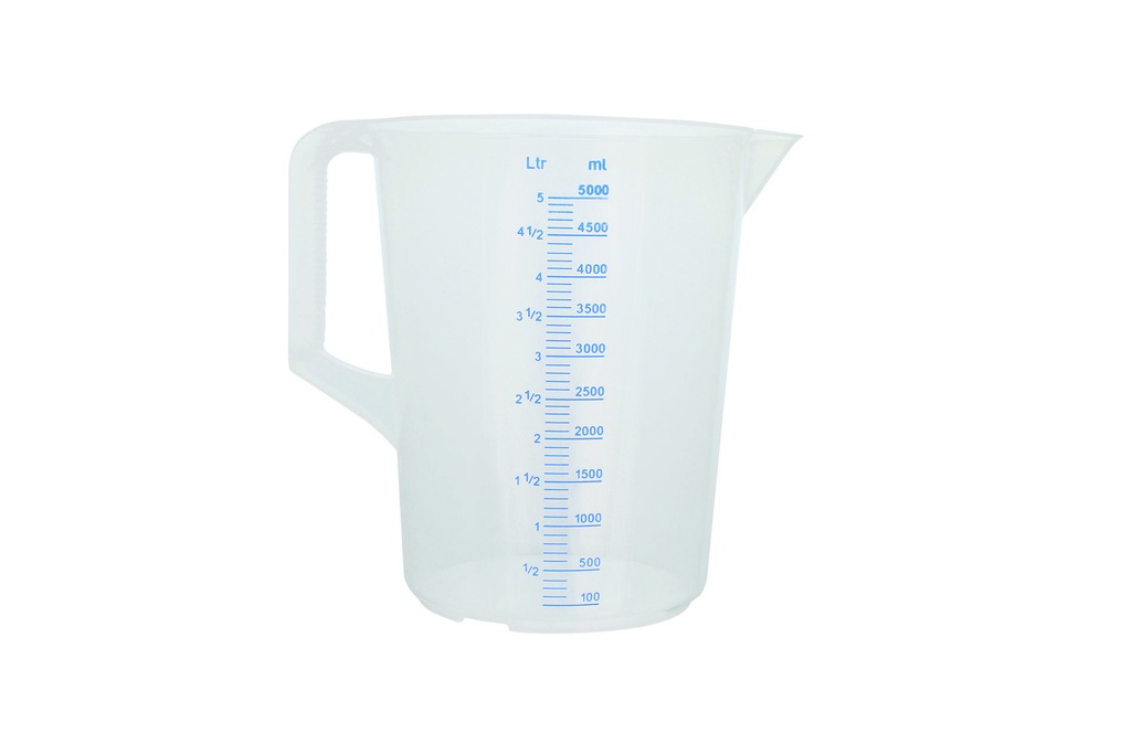 [200015] Meßbecher aus Polypropylen, 5 l