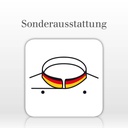 Mehrfarbiger Stehkragen