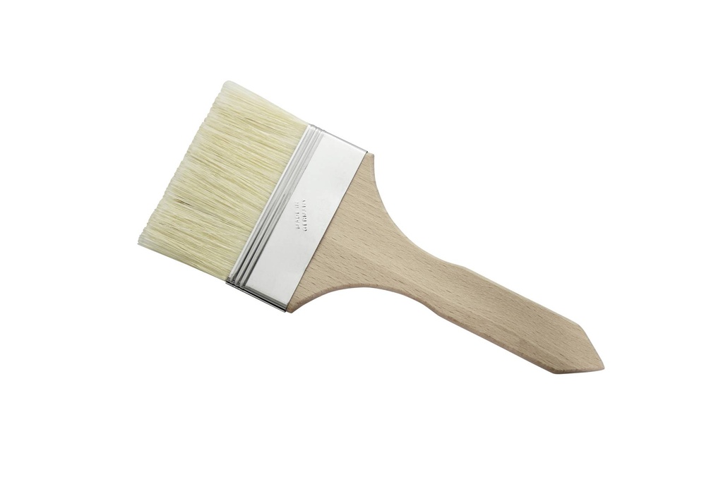 [200219] Bäckerpinsel aus Naturborste, 25 cm, weiß