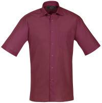 [29-6601-1000-053] Hemd, bordeaux, Gr.39/40 -SALE-