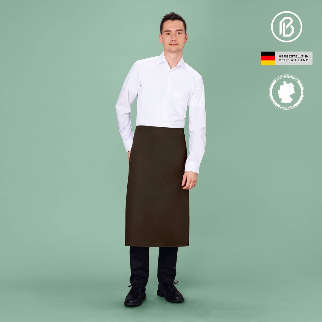 [S04142-PE] Service-Halbschürze, farbig