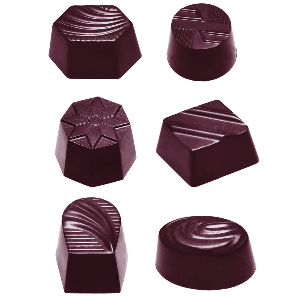 [422371] Schokoladen Form aus Polycarbonat, 275 x 175 mm