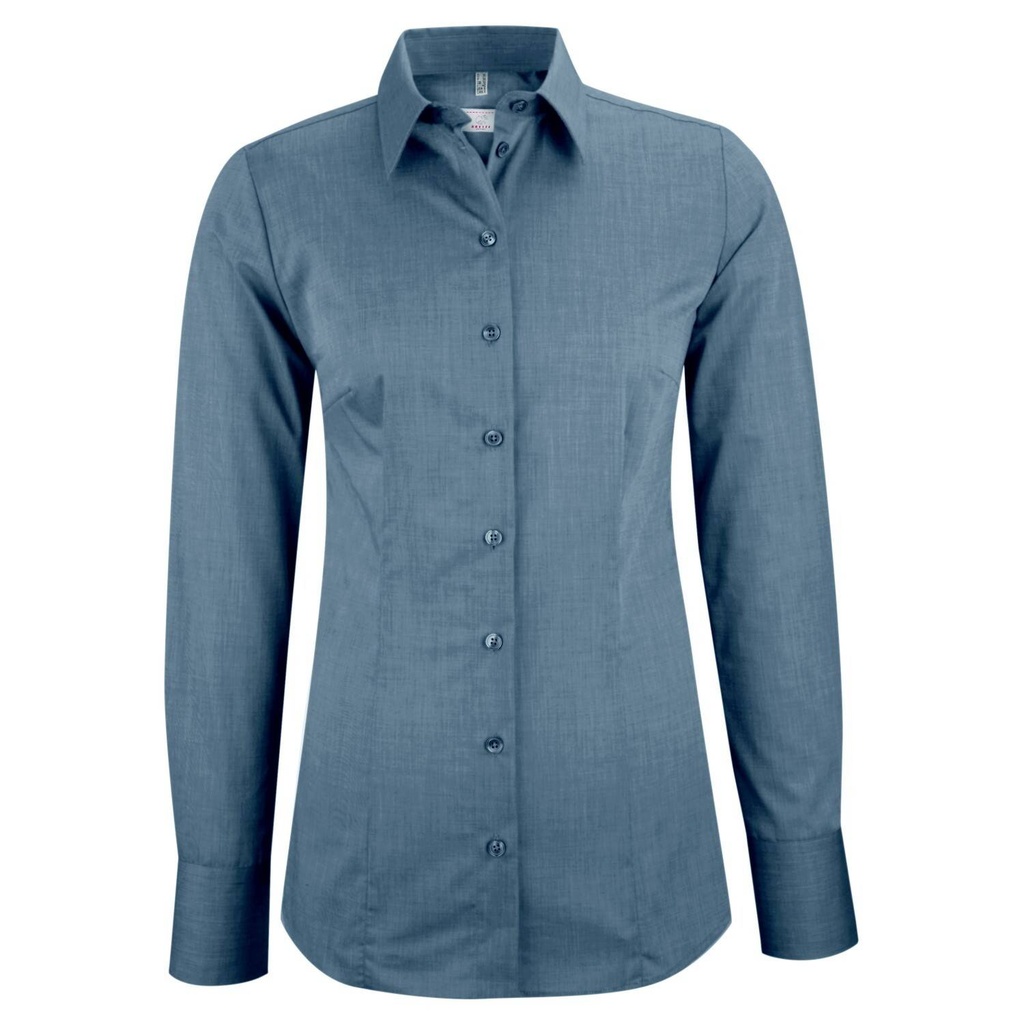 [29-6670-1215-011] Bluse, fil á fil anthrazit