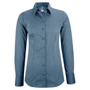 Bluse, fil á fil anthrazit