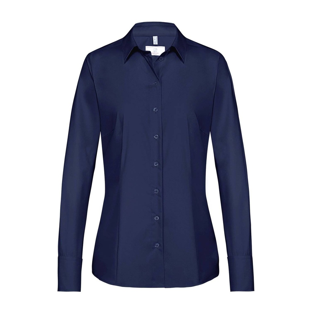 [29-6515-1120-020] Basic-Bluse, marineblau