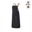 Träger-Latzschürze Keno-PANAMA, schwarz