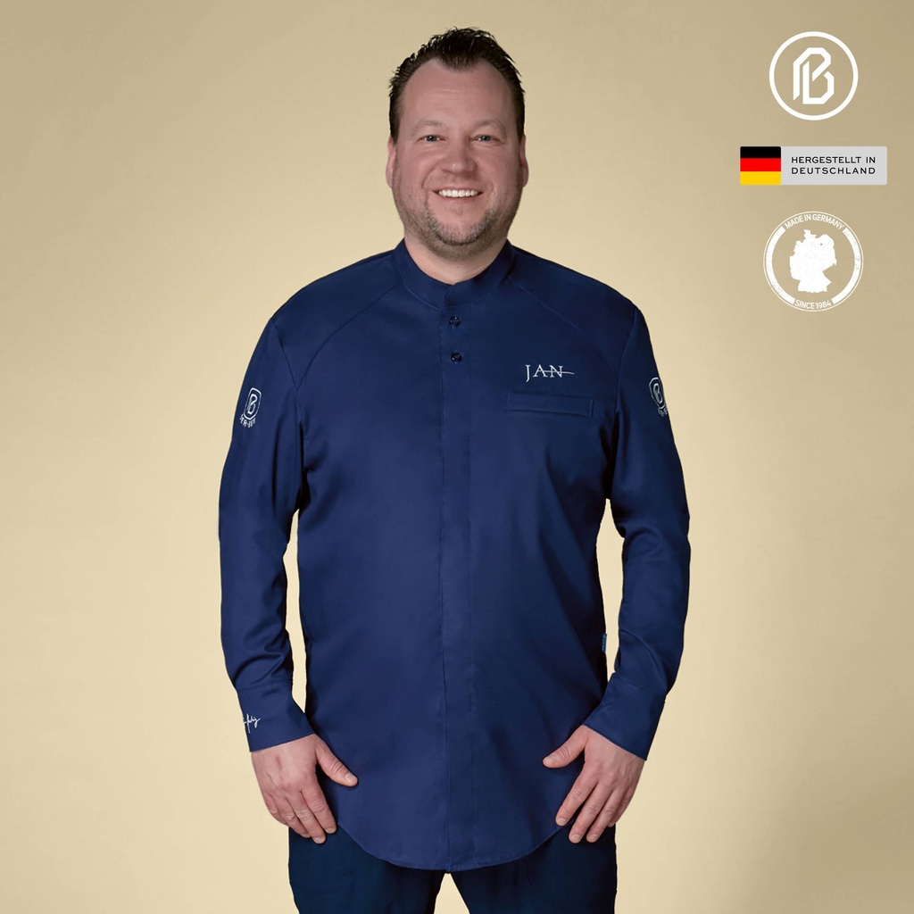 [010JA-CO5152] Colorel-JAN, Kochjacke nachtblau