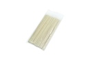 Waffel-Stäbe aus Holz, 300 mm, Ø 4 mm, 100 Stück