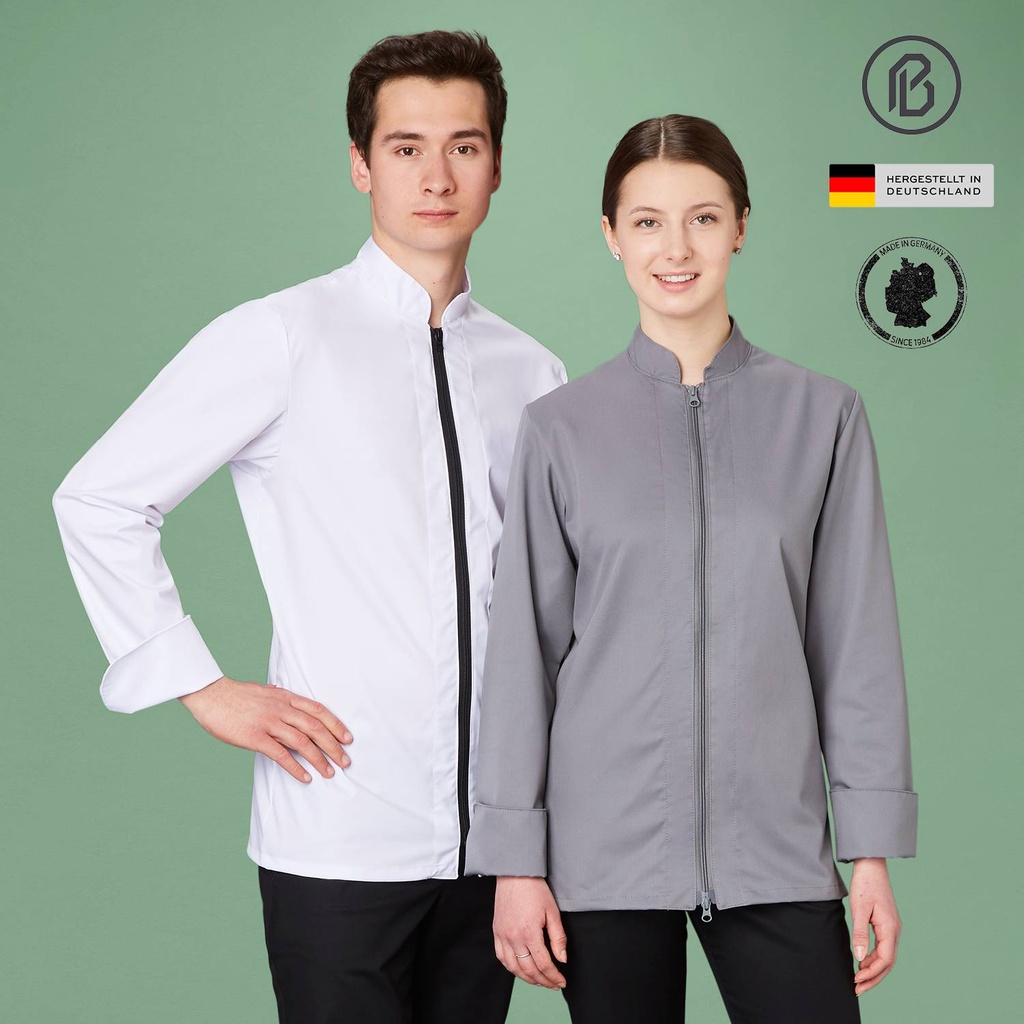 [010RE-BW] Neo-Reiko, farbige Kochjacke