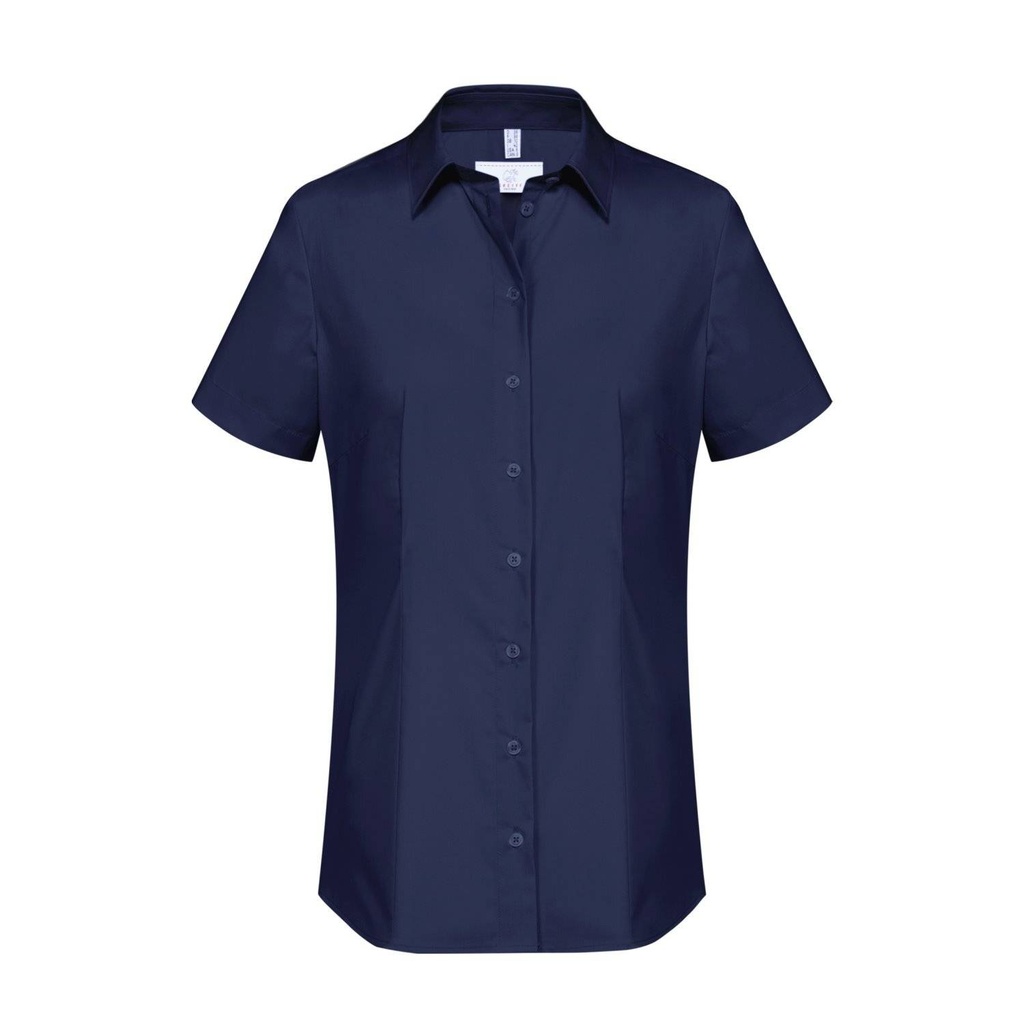 [29-6516-1120-020] Basic-Bluse, marineblau