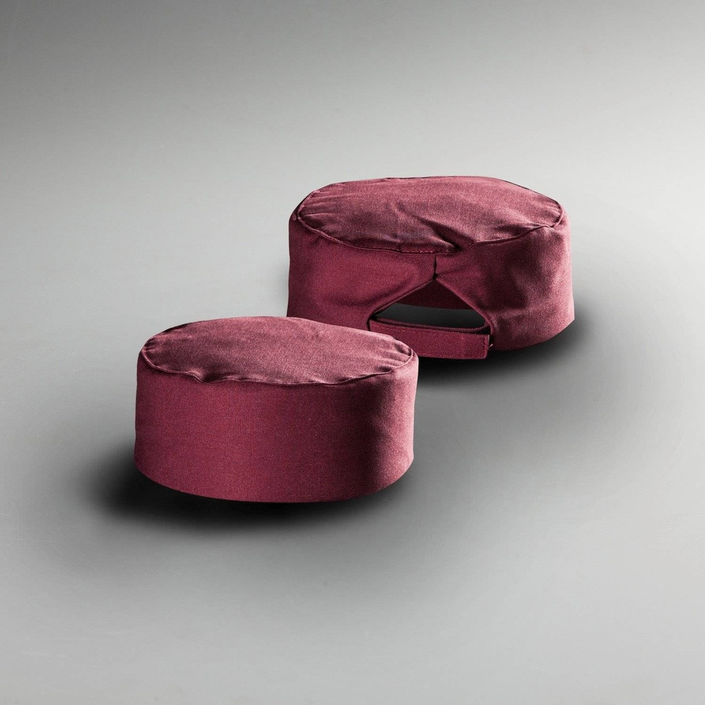 [07600-PE] Kochmütze ''FlatTop'' mit Klettverschluss