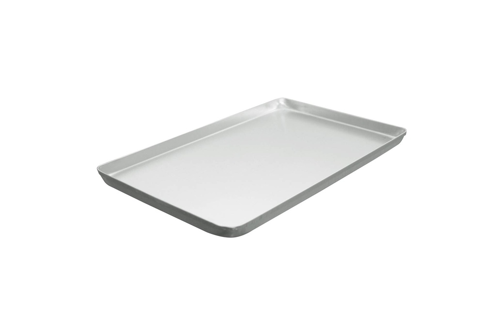 [154052] Ausstell-/Thekenblech aus Aluminium, 400 x 250 mm, silber