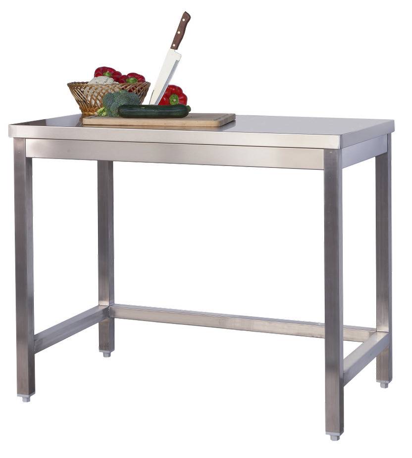 [AT207] Edelstahl Arbeitstisch Profi 2000 x 700 mm