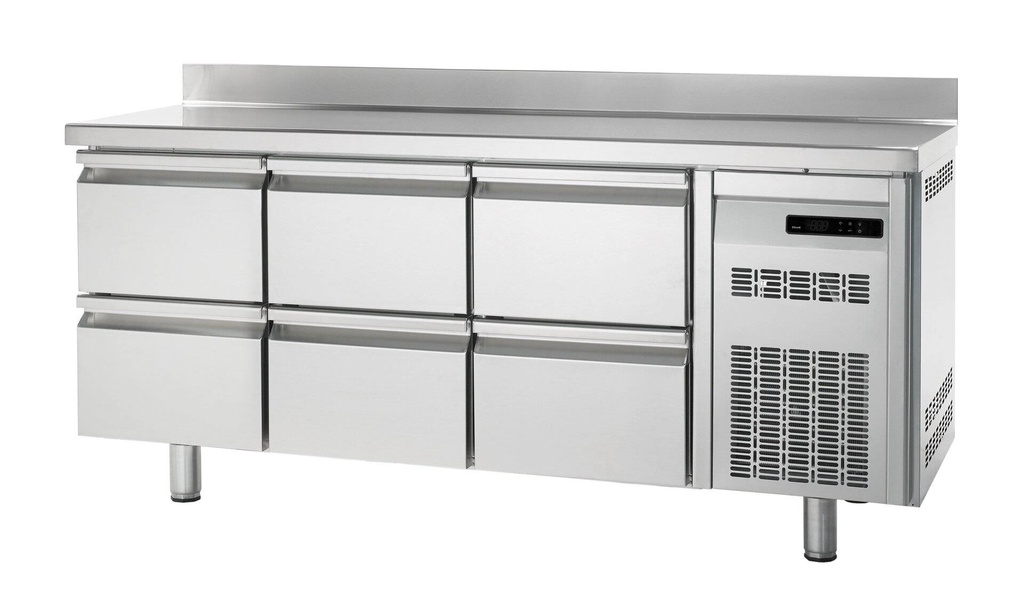 [TKT-PREMIUM0/6] Tiefkühltisch Premium 0/6 mit Aufkantung
