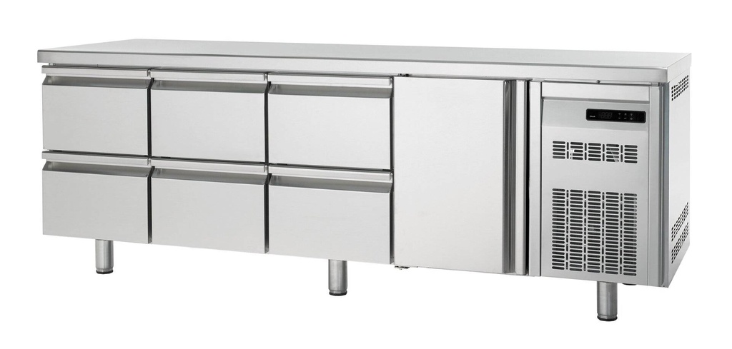 [KT-PREMIUM1/6_EN] Bäckereikühltisch Premium 1/6