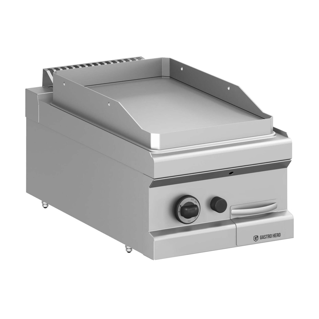 [D77GFT4L] Gasgrillplatte Serie 700 - 40/70 - glatt - Tischgerät