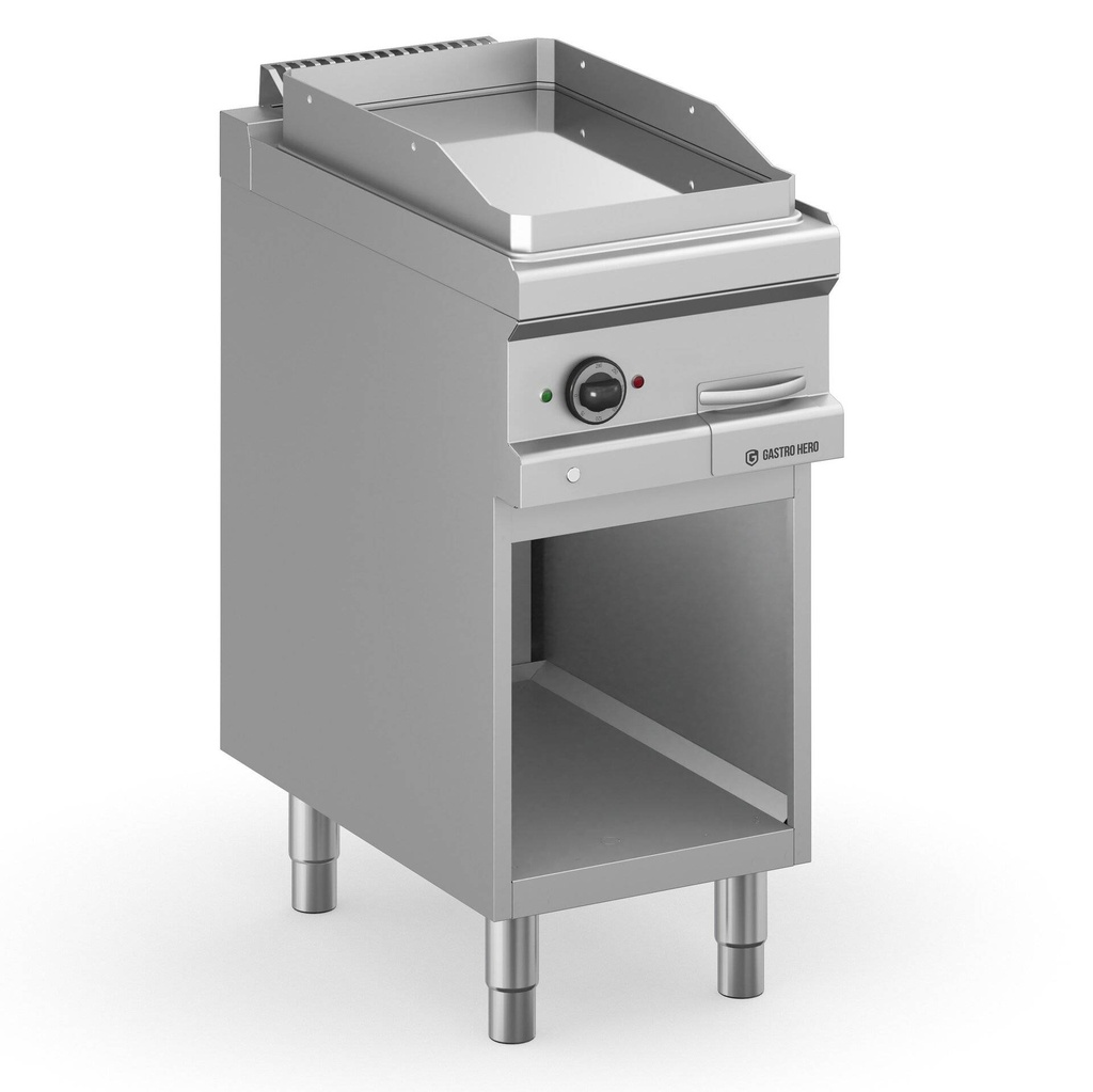 [D77EFTA4LC] Elektrogrillplatte Serie 700 - 40/70 - glatt, verchromt