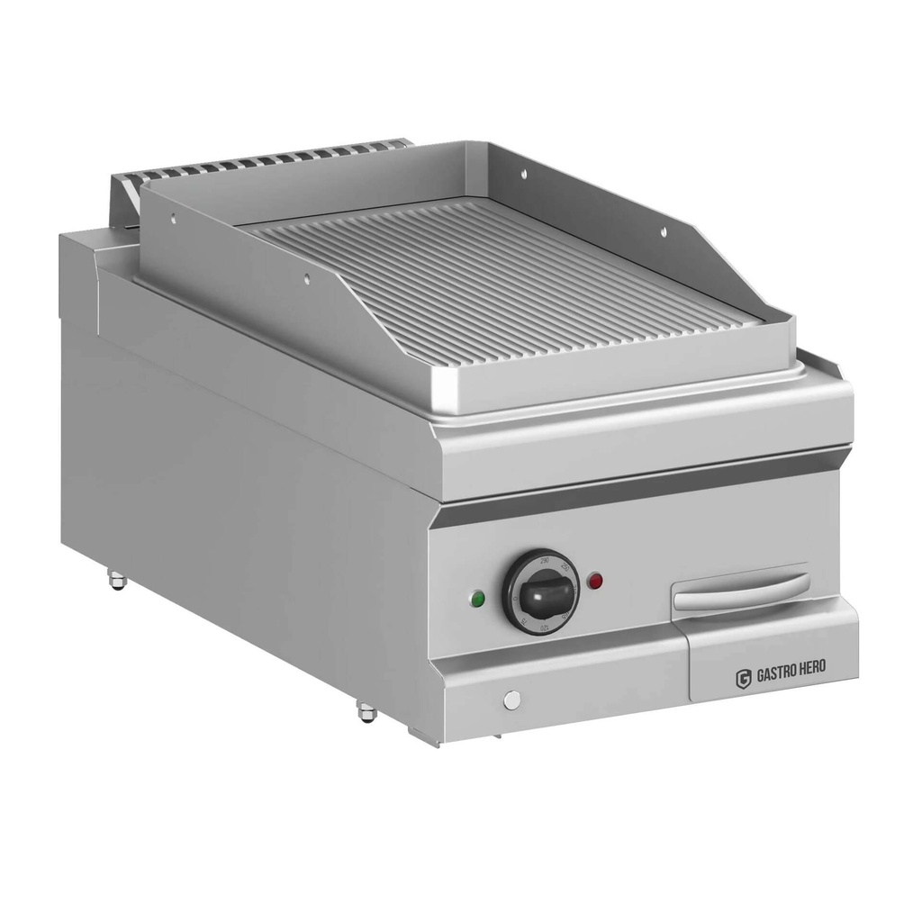 [D77EFT4R] Elektrogrillplatte Serie 700 - 40/70 - gerillt - Tischgerät