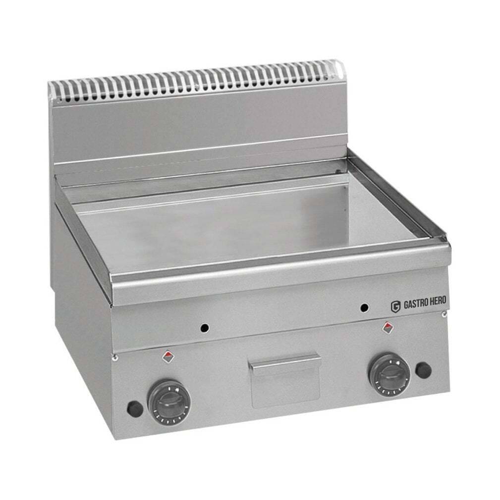 [MG066-03-003] Gas-Grillplatte Serie 600 - 60/60 - glatt - Tischgerät - 10,2 kW